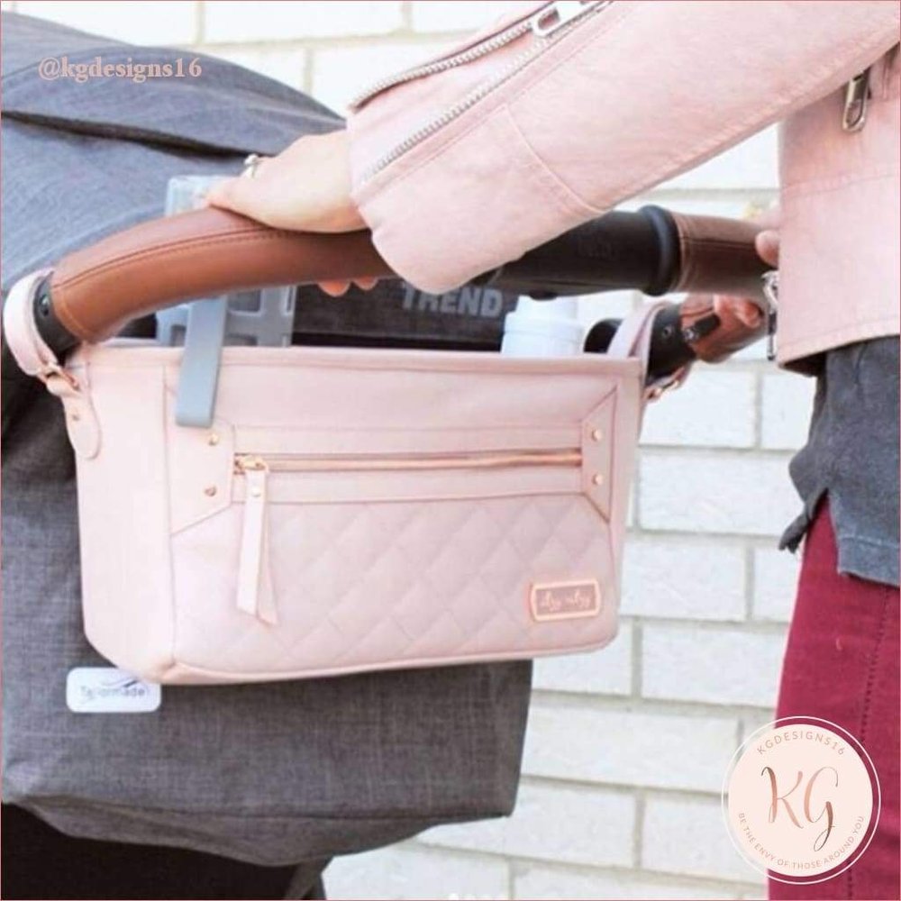 Itzy Ritzy Blush Stroller Caddy